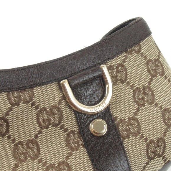 Gucci Beige/Ebonoy GG Fabric Side Zip Ankle Boots size 8 *Treasures of New York - Picture 4 of 15